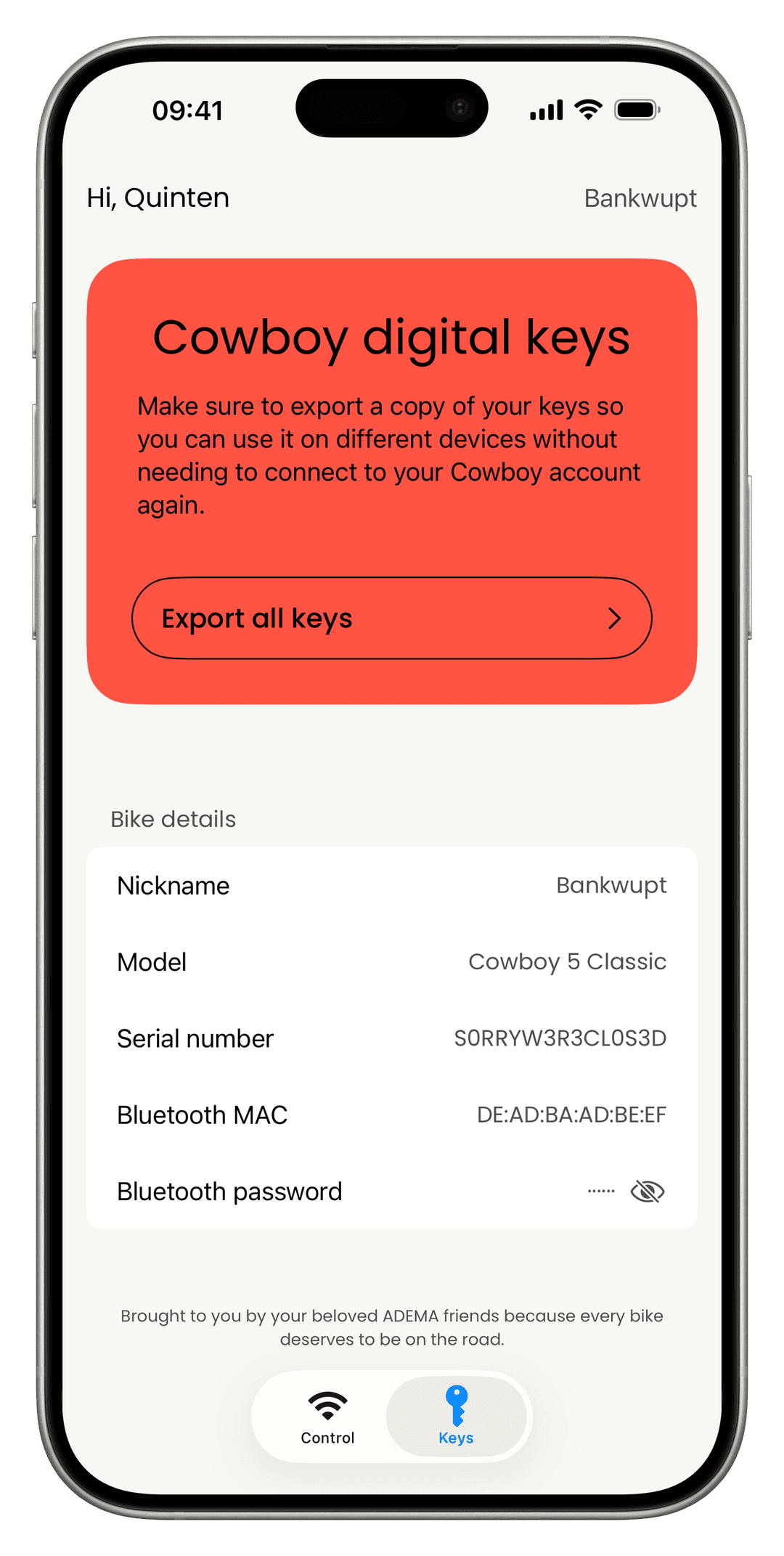 Bankwupt App screenshot